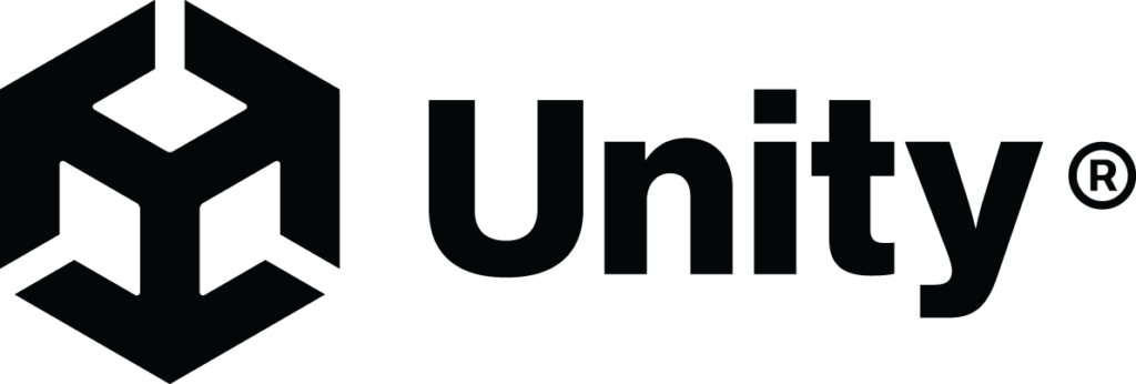 Unityロゴ-黒
